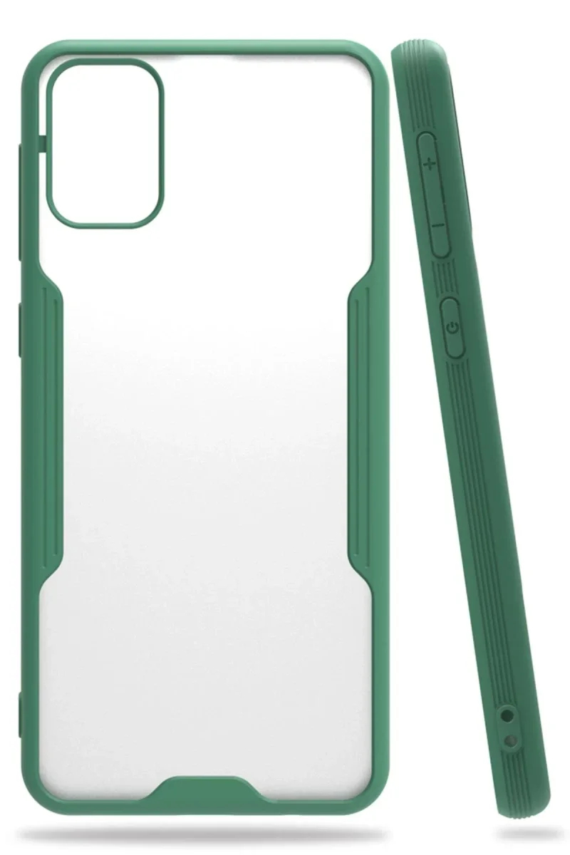 Samsung Galaxy M31 Kılıf Platin Silikon - Yeşil