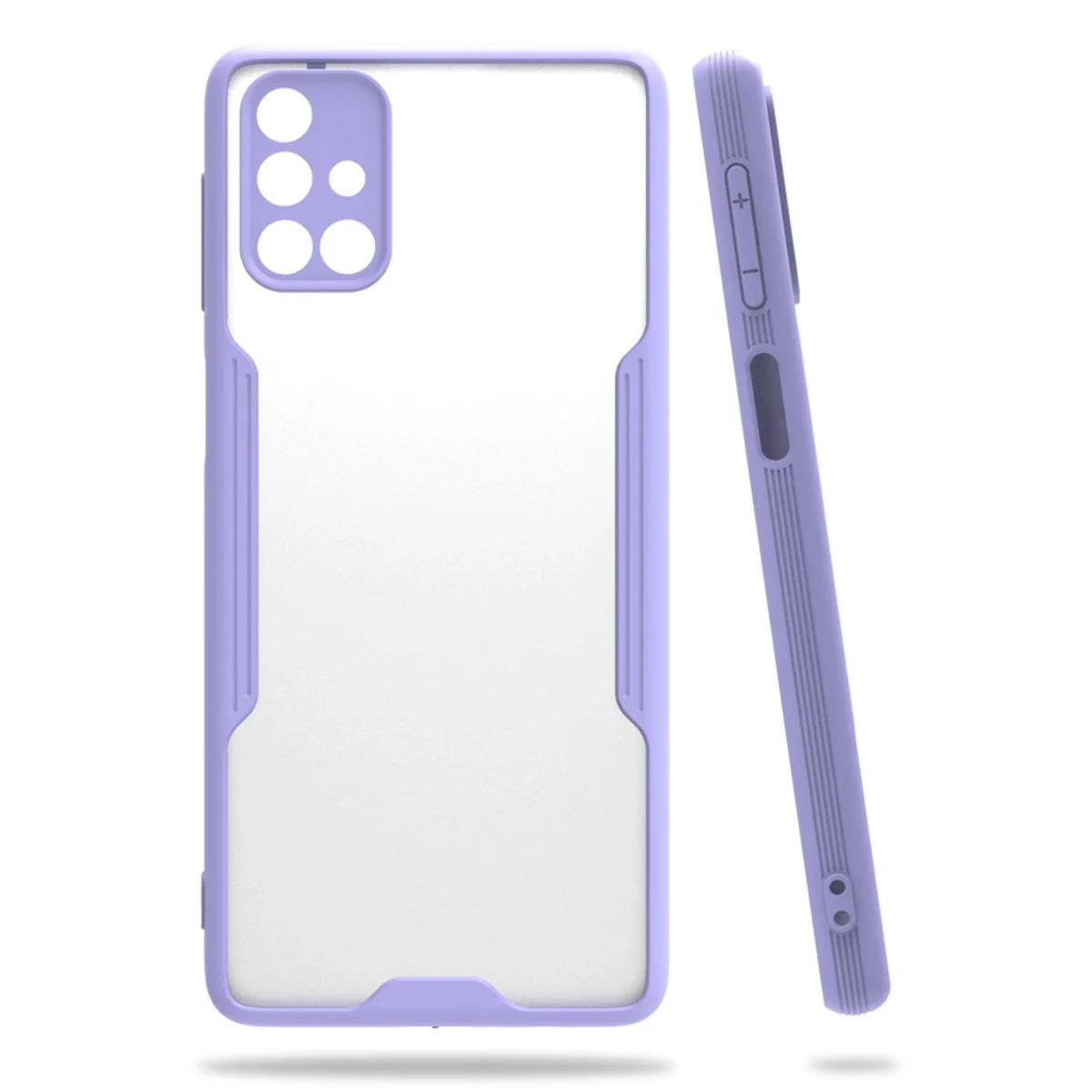 Samsung Galaxy M31S Kılıf Platin Silikon - Lila Samsung Galaxy M31S Kılıf Platin Silikon - Lila