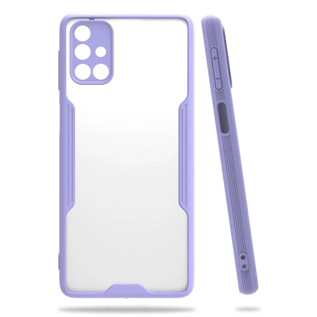 Samsung Galaxy M31S Kılıf Platin Silikon - Lila Samsung Galaxy M31S Kılıf Platin Silikon - Lila