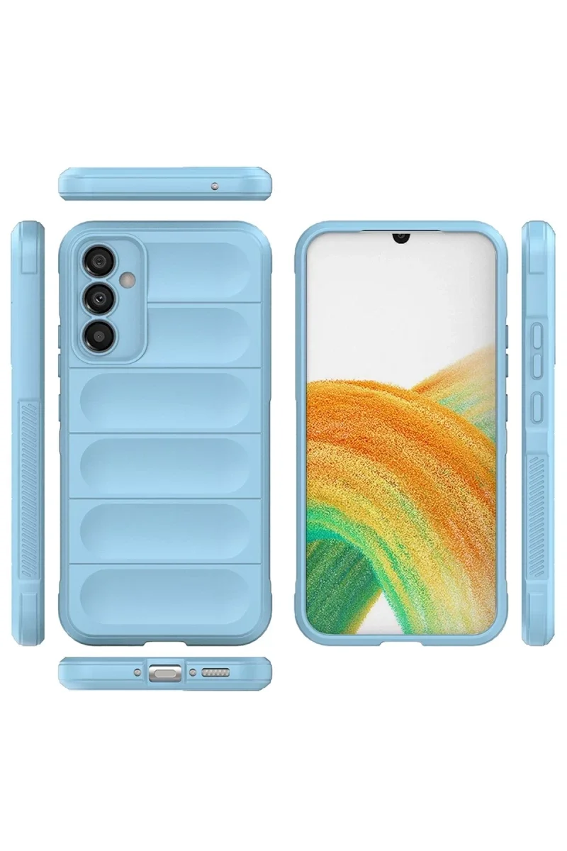 Samsung Galaxy M34 5G Kılıf Optimum Silikon - Sky Blue Fiyatı, Yorumları ve Özellikleri