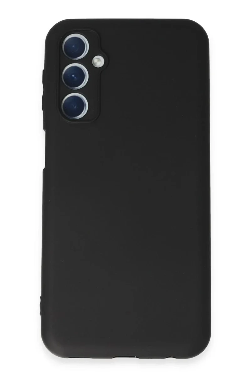 Samsung Galaxy M34 5G Kılıf First Silikon - Siyah Samsung Galaxy M34 5G Kılıf First Silikon - Siyah