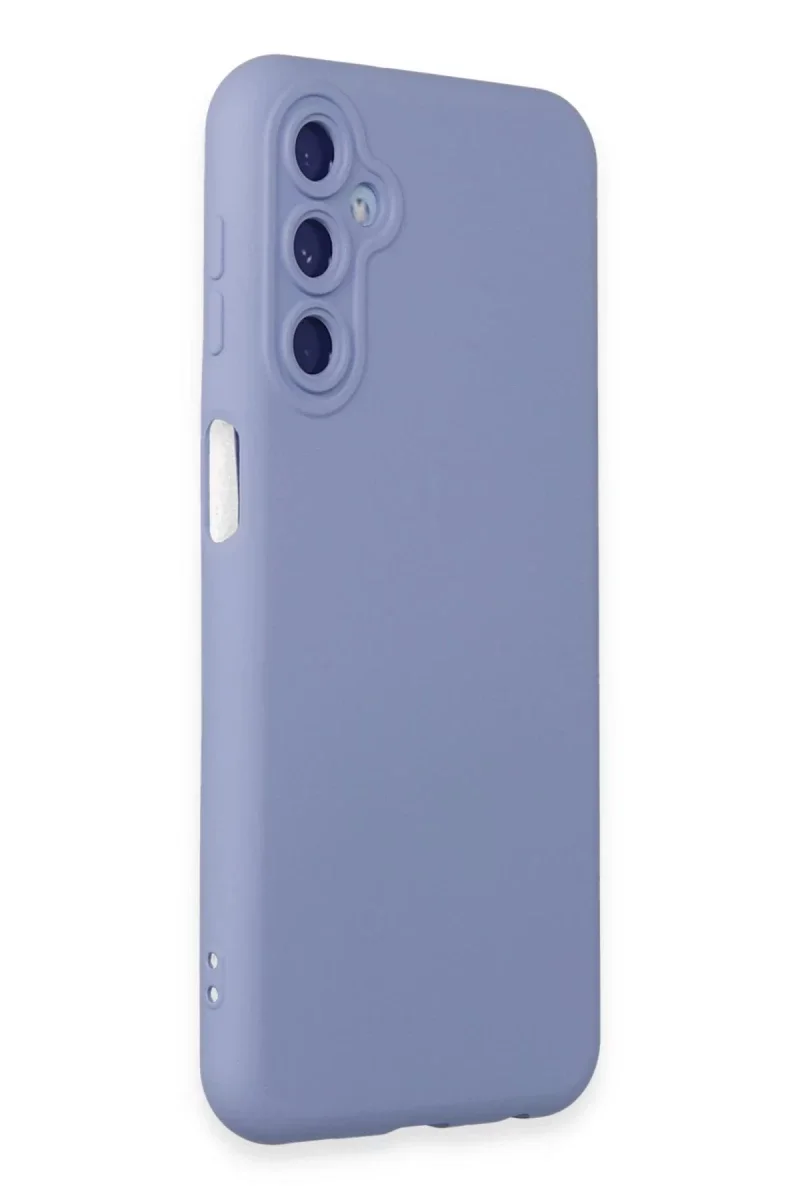Samsung Galaxy M34 5G Kılıf Nano içi Kadife Silikon - Lila Samsung Galaxy M34 5G Kılıf Nano içi Kadife Silikon - Lila