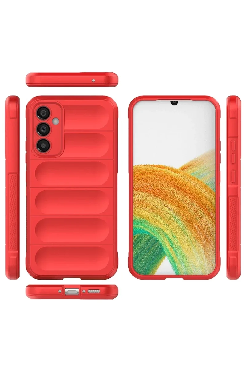 Samsung Galaxy M34 5G Kılıf Optimum Silikon - Kırmızı Fiyatı, Yorumları ve Özellikleri