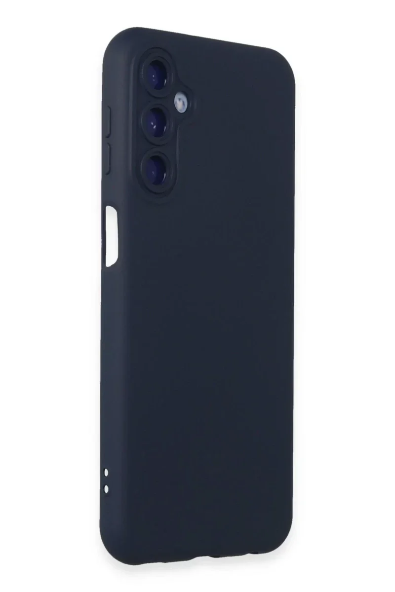 Samsung Galaxy M34 5G Kılıf Nano içi Kadife Silikon - Lacivert Samsung Galaxy M34 5G Kılıf Nano içi Kadife Silikon - Lacivert