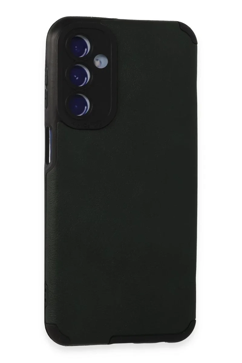 Samsung Galaxy M34 5G Kılıf Loop Deri Silikon - Yeşil Samsung Galaxy M34 5G Kılıf Loop Deri Silikon - Yeşil