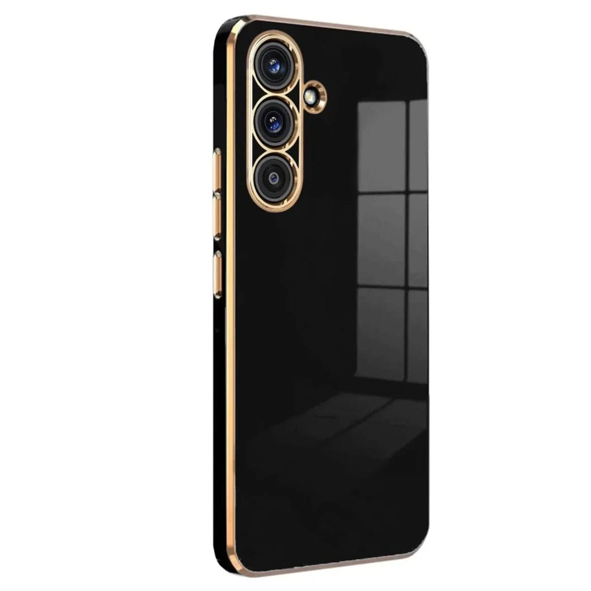 Samsung Galaxy M34 5G Kılıf Volet Silikon - Siyah