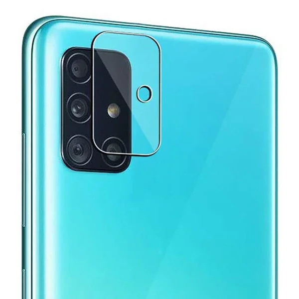 Samsung Galaxy M51 Kamera Lens Camı Koruyucu – Çizilmez Temperli Cam