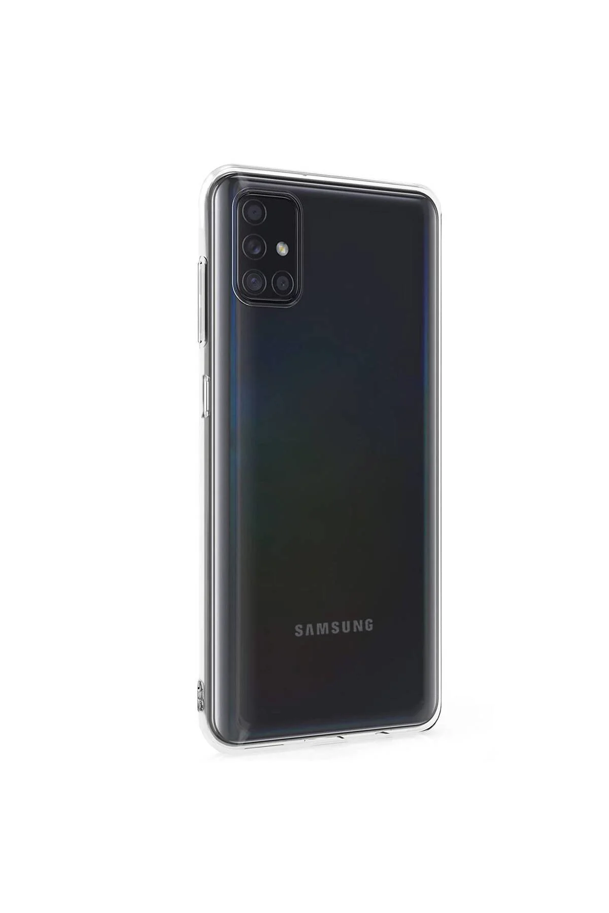 Samsung Galaxy M51 Premium Silikon Kılıf Şeffaf