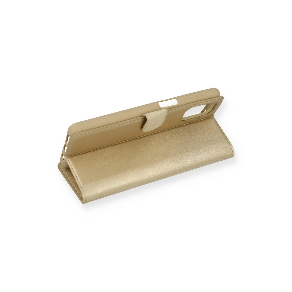 Samsung Galaxy M51 Trend S Plus Kapaklı Kılıf - Gold Samsung Galaxy M51 Trend S Plus Kapaklı Kılıf - Gold
