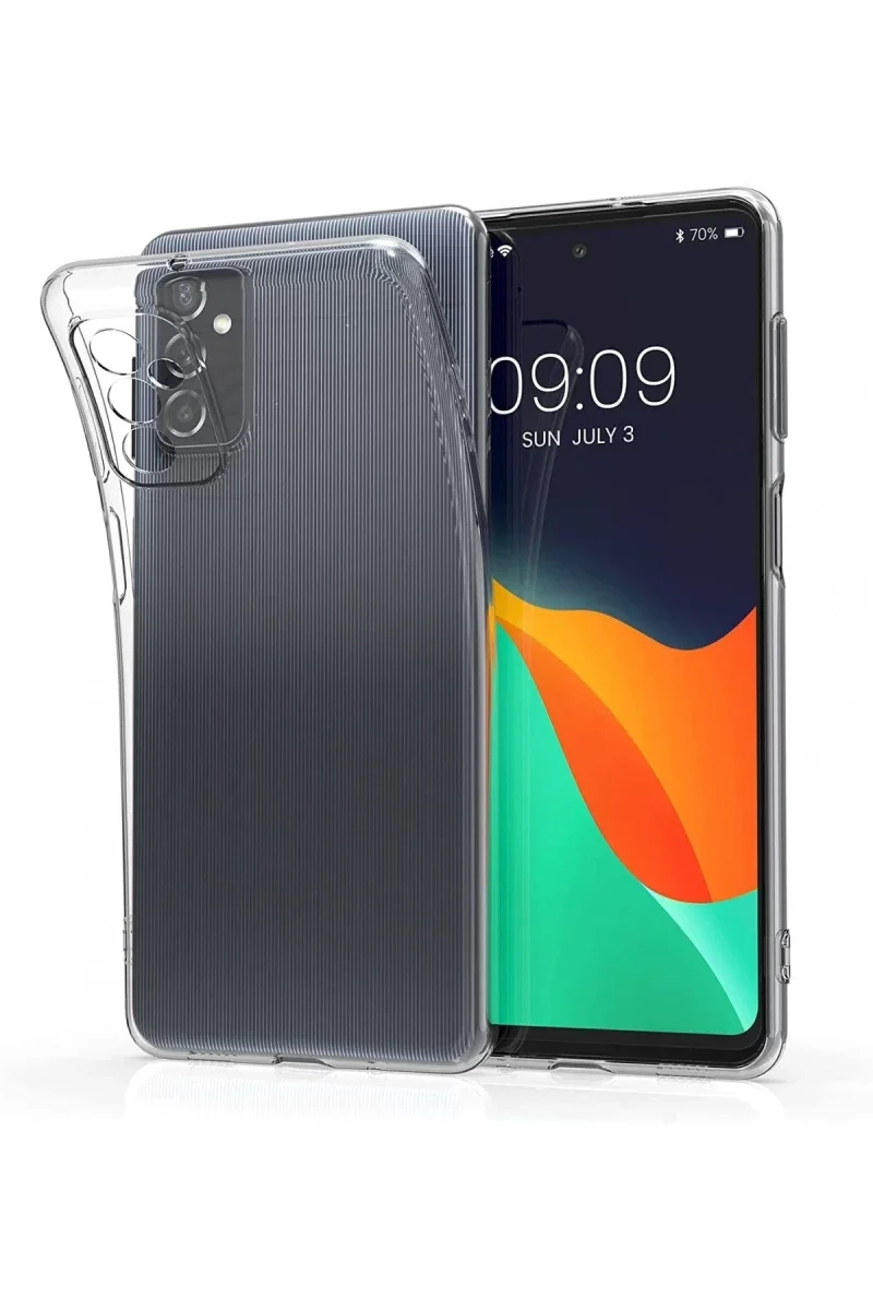 Samsung Galaxy M52 5G Kılıf Lüx Şeffaf Silikon