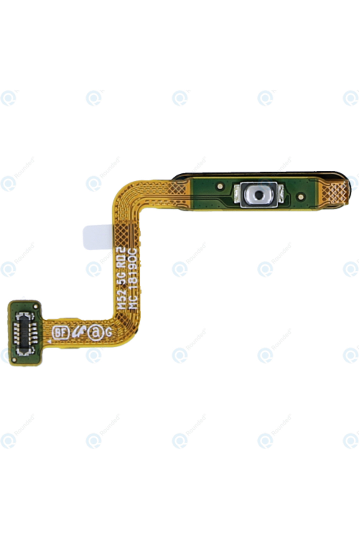 Samsung Galaxy M52 5G Uyumlu Parmak İzi, Açma Kapama Tuşu SM-M526B Mavi
