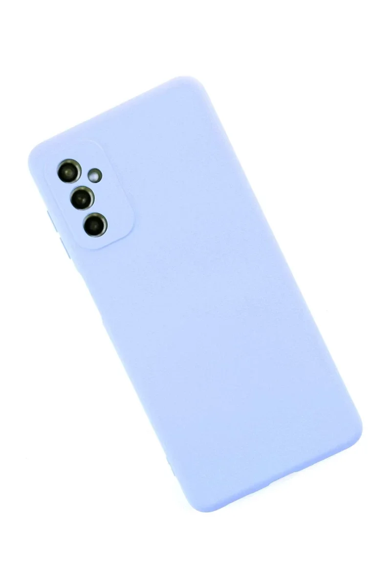 Samsung Galaxy M52 5G Kılıf Nano içi Kadife Silikon - Lila Samsung Galaxy M52 5G Kılıf Nano içi Kadife Silikon - Lila