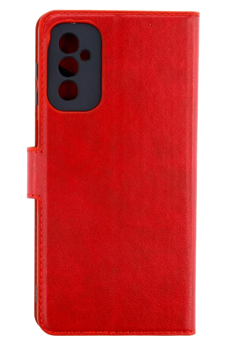 Samsung Galaxy M52 5G Kılıf Trend S Plus Kapaklı Kılıf - Kırmızı Samsung Galaxy M52 5G Kılıf Trend S Plus Kapaklı Kılıf - Kırmızı