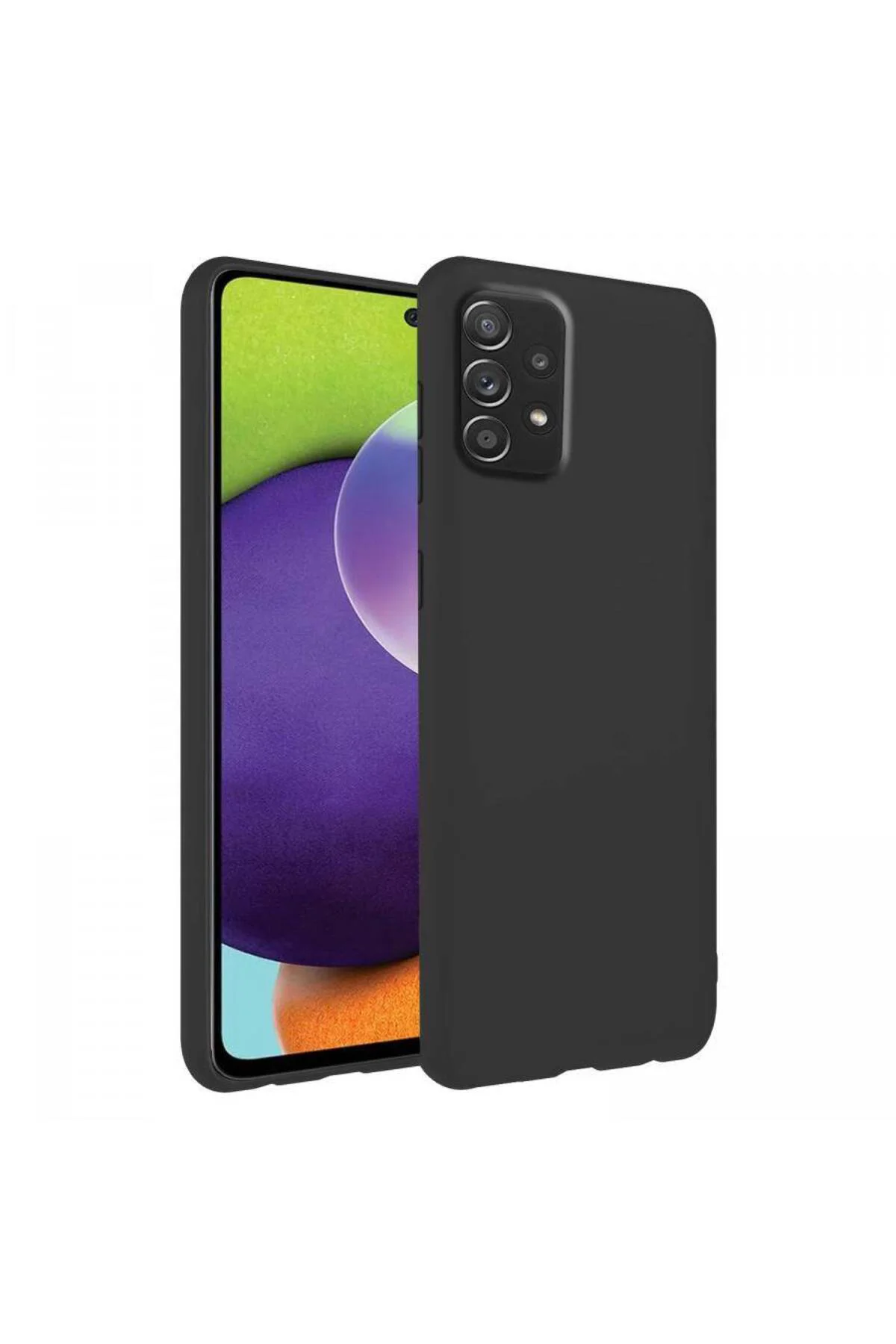 Samsung Galaxy M52 İnce Mat Silikon Kılıf Siyah Samsung Galaxy M52 İnce Mat Silikon Kılıf Siyah