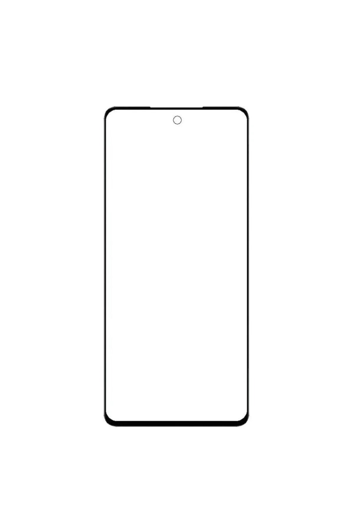 Samsung Galaxy M52 Okalı Dokunmatik Ön Cam - EKRAN DEĞİLDİR