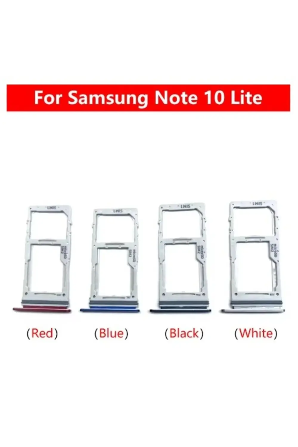 Samsung Galaxy Note 10 Lite Sim Aparatı Sim tray Beyaz