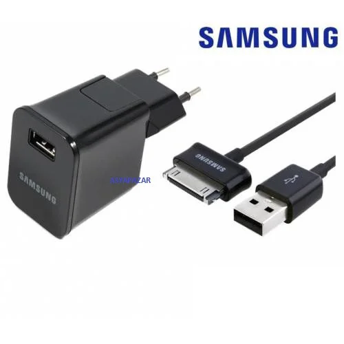 Samsung Galaxy Note 10.1 Tab Şarj Aleti ve Usb Kablo