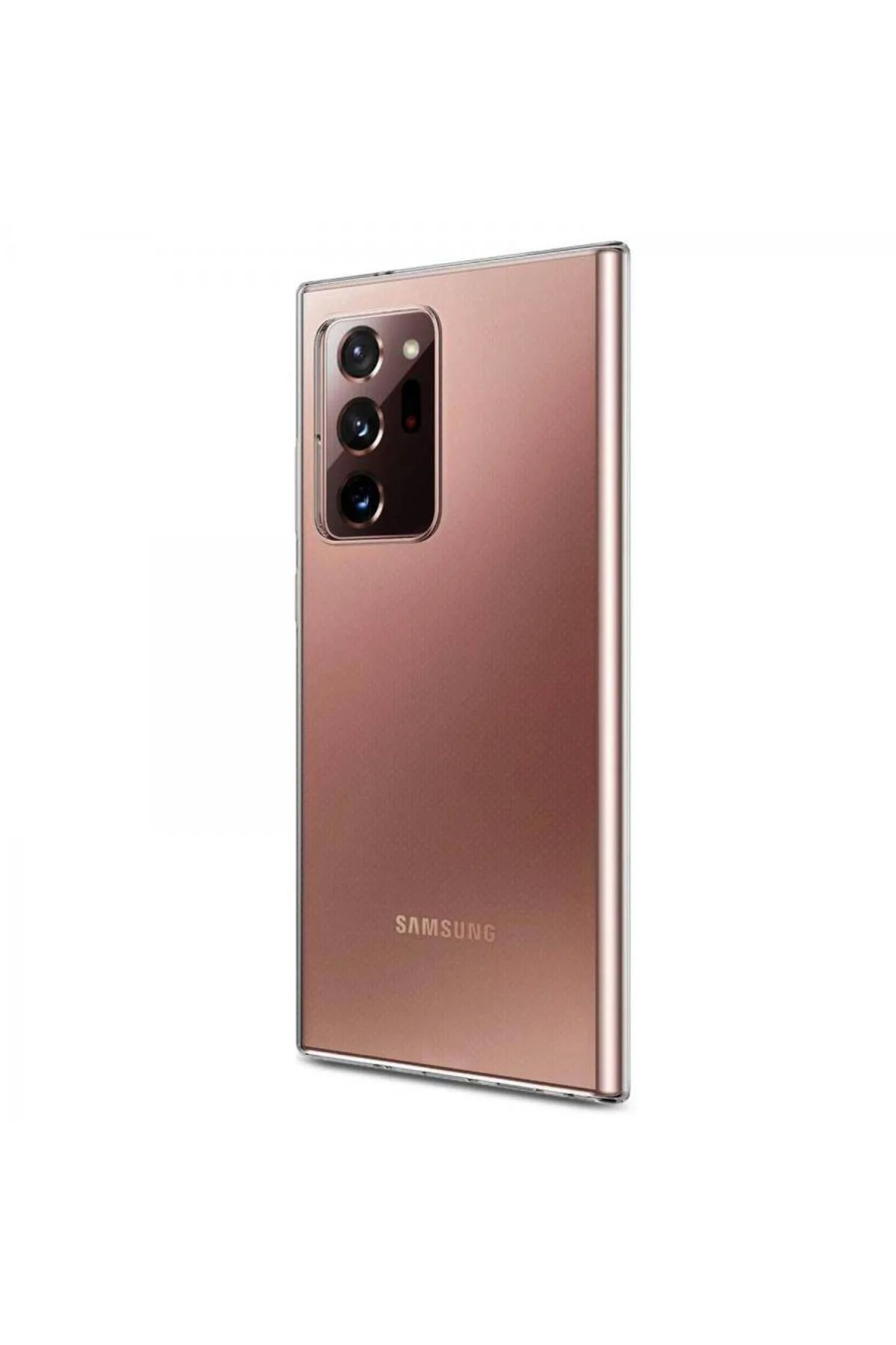 Samsung Galaxy Note 20 Ultra 2.0 MM Korumalı Silikon Kılıf Şeffaf