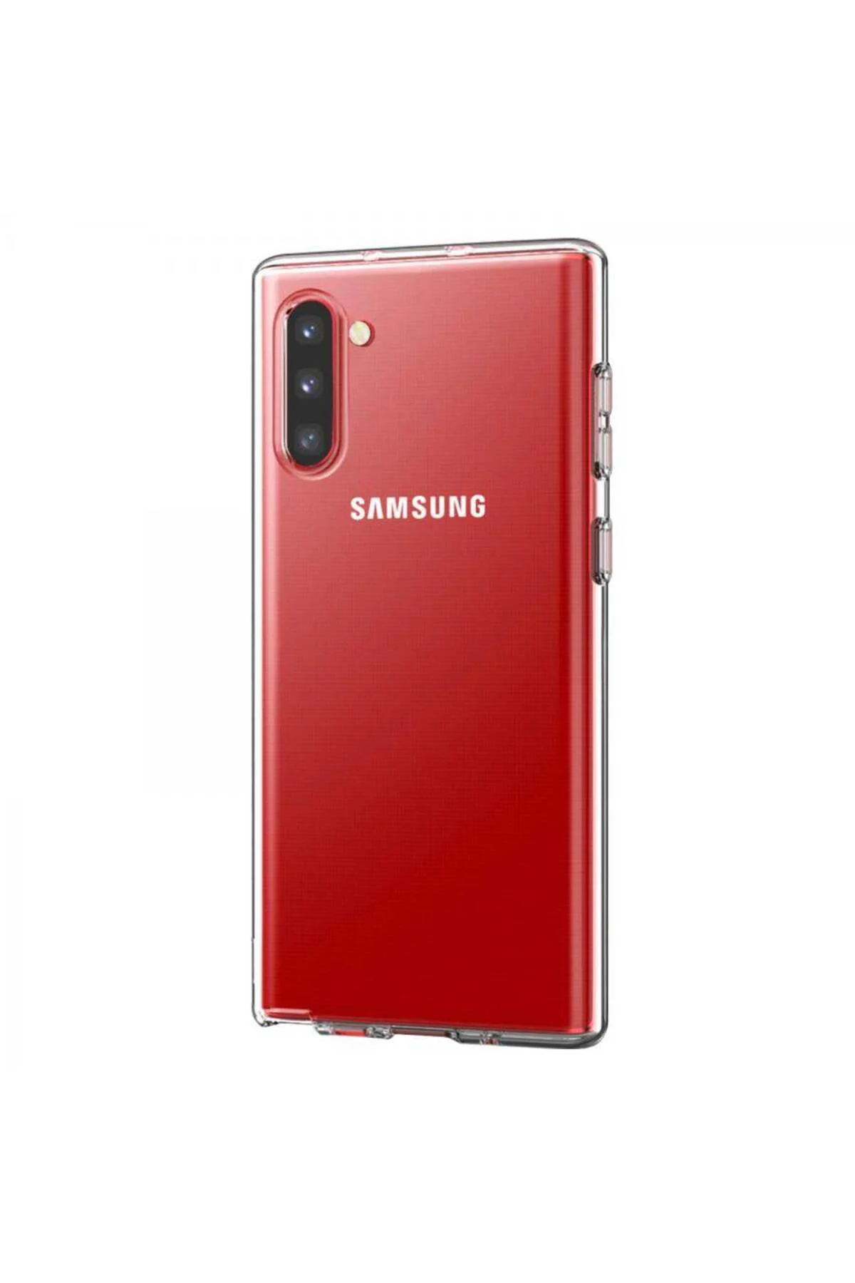 Samsung Galaxy Note 10 2.0 MM Korumalı Silikon Kılıf Şeffaf