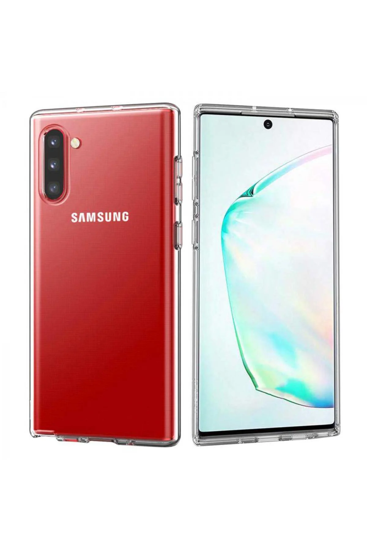 Samsung Galaxy Note 10 2.0 MM Korumalı Silikon Kılıf Şeffaf