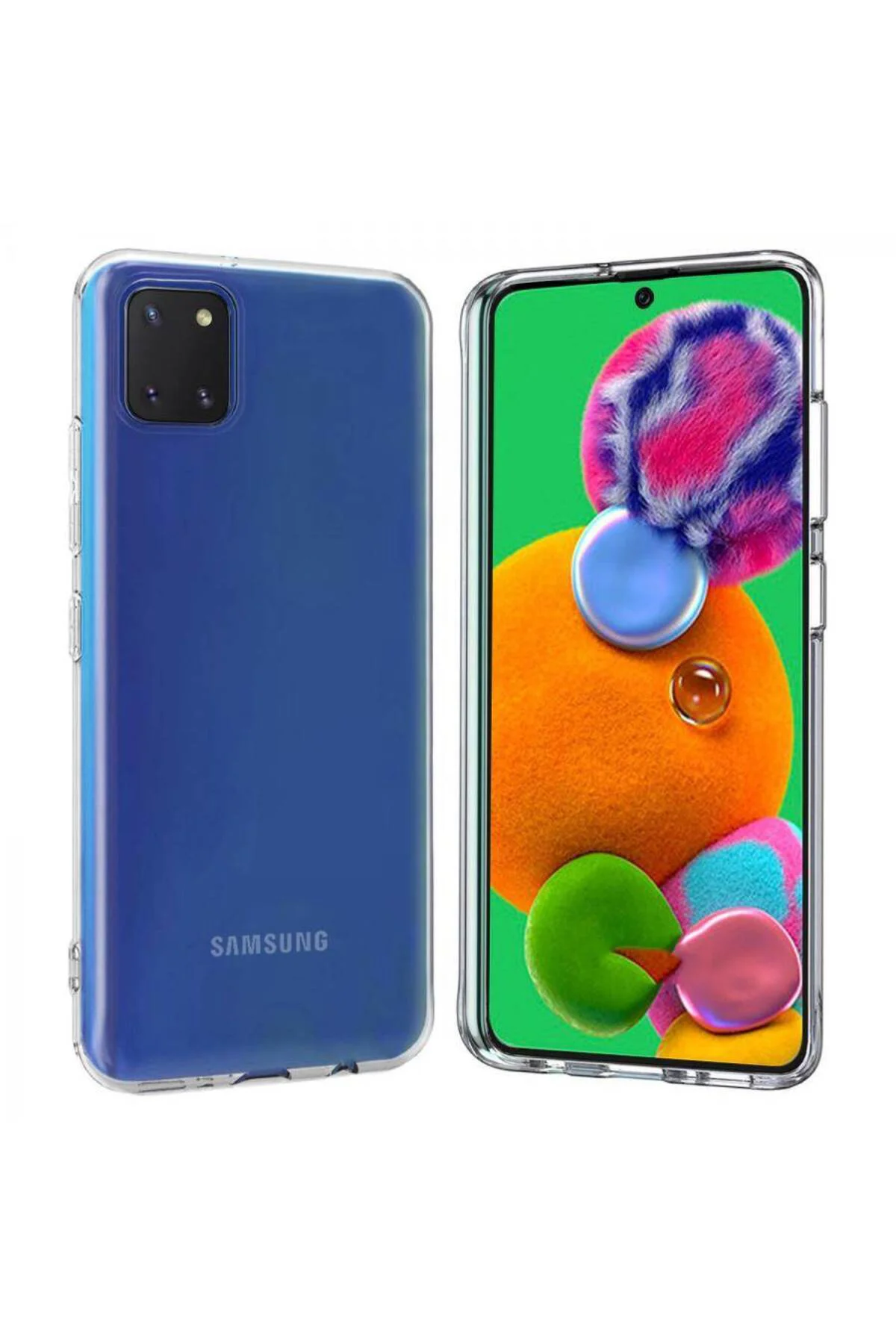 Samsung Galaxy Note 10 Lite A81 2.0 MM Korumalı Silikon Kılıf Şef