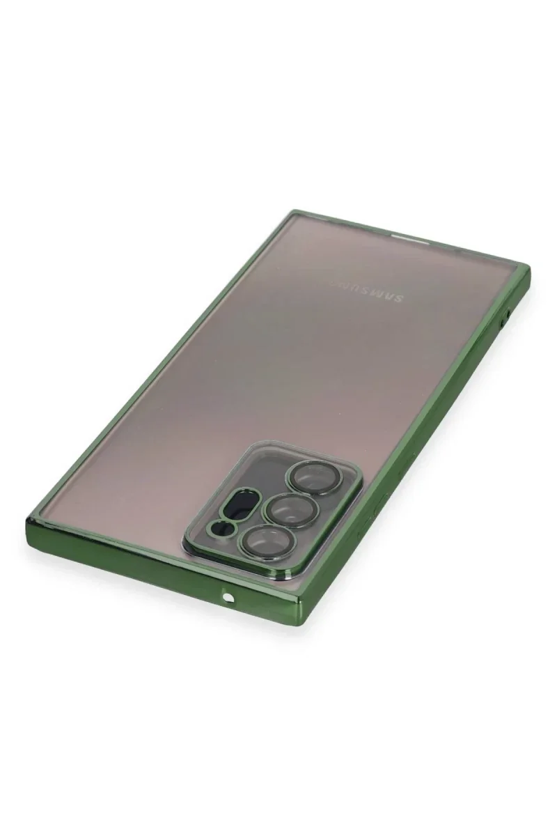 Samsung Galaxy Note 20 Ultra Kılıf Razer Lensli Silikon - Yeşil Samsung Galaxy Note 20 Ultra Kılıf Razer Lensli Silikon - Yeşil