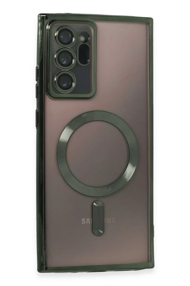 Samsung Galaxy Note 20 Ultra Kılıf Kross Magneticsafe Kapak - Koyu Yeşil Fiyatı, Yorumları ve Özellikleri