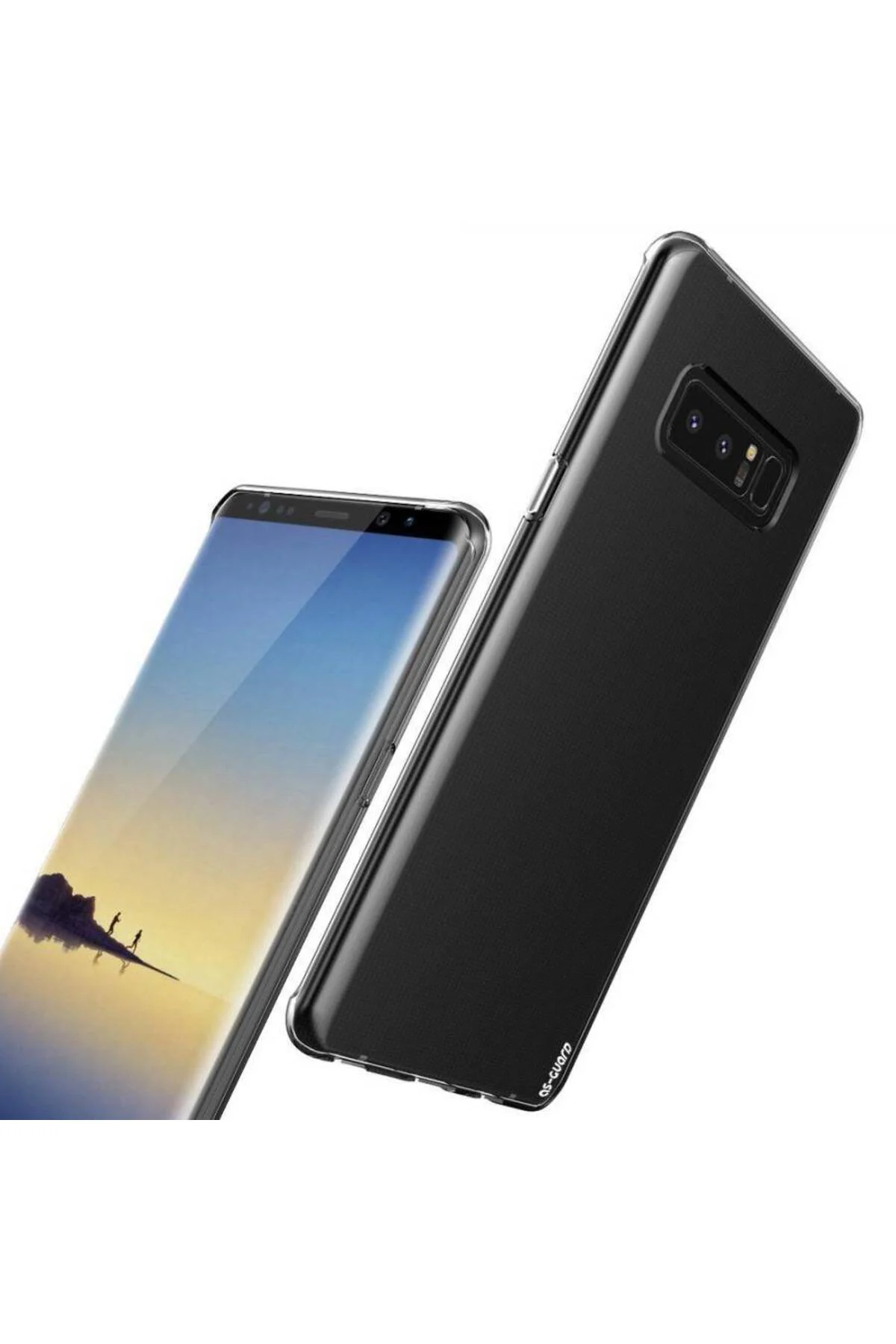 Samsung Galaxy Note 8 Ultra İnce Silikon Kılıf Şeffaf