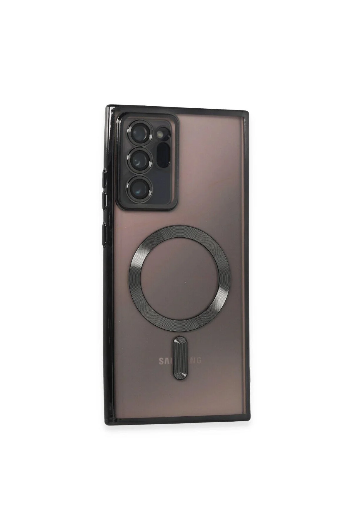Samsung Galaxy Note 20 Ultra Kılıf Kross Magneticsafe Kapak - Siyah