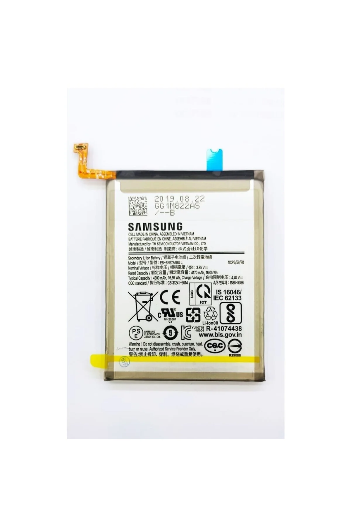 Samsung Galaxy Note 10 Plus Servis Batarya Eb-Bn972Abu