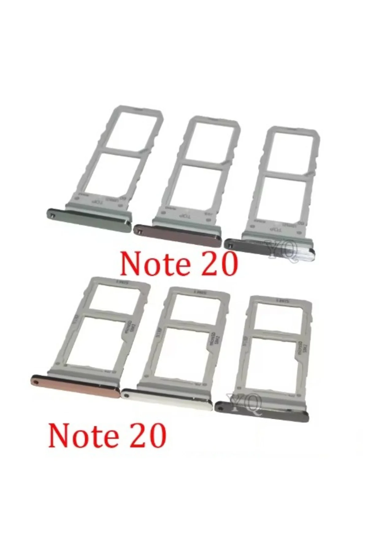 Samsung Galaxy Note 20 Sim Aparatı sim tray Pembe