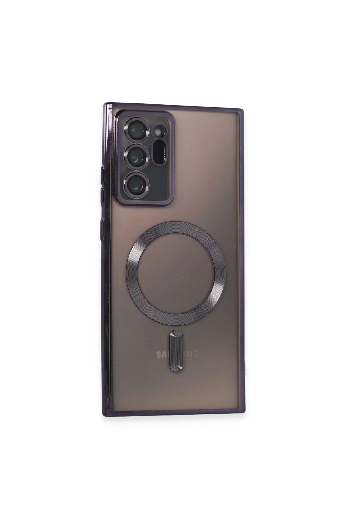 Samsung Galaxy Note 20 Ultra Kılıf Kross Magneticsafe Kapak - Mor