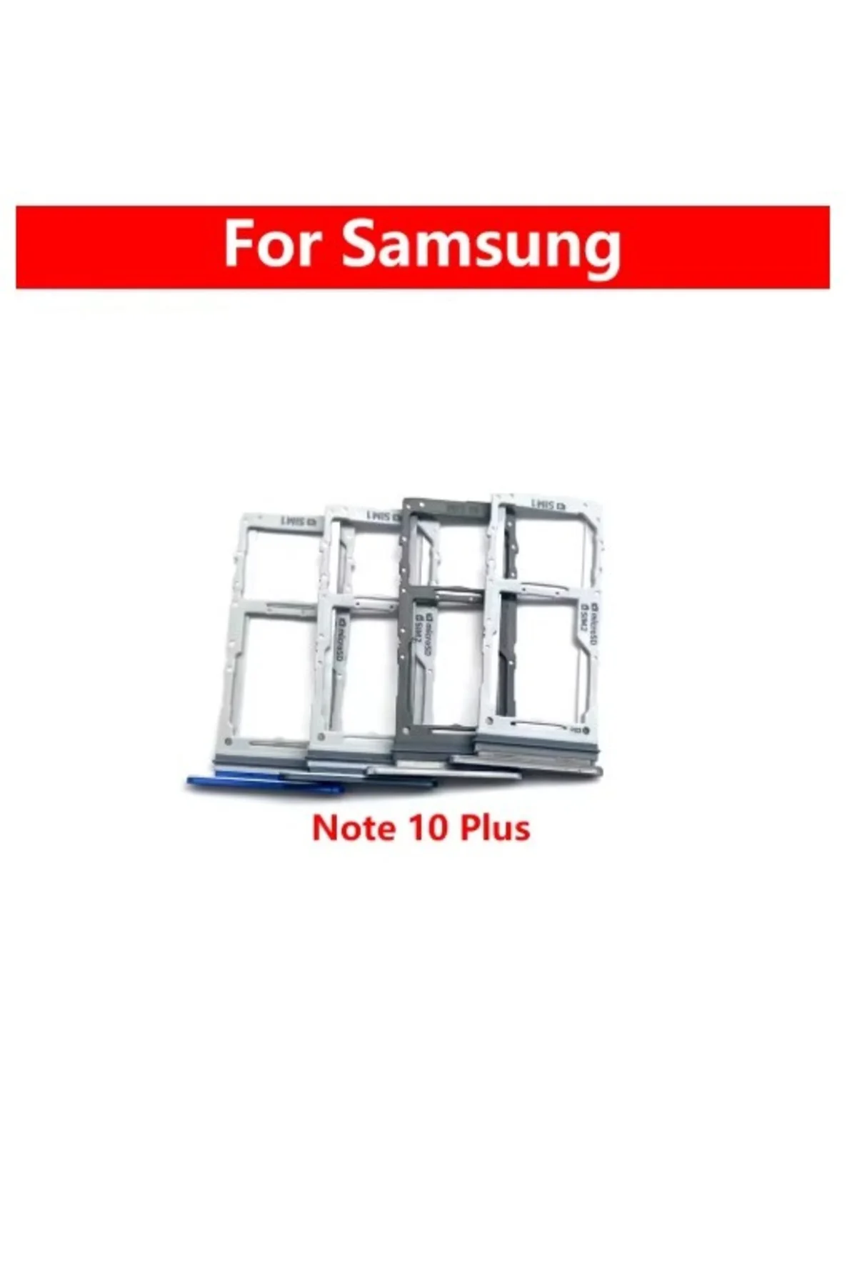 Samsung galaxy Note 10 Plus Sim Aparatı Sim tray Gri