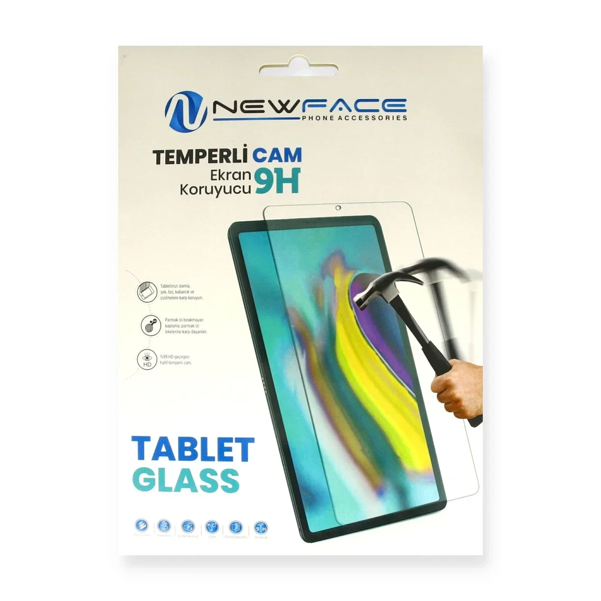 Samsung Galaxy P580 Tab A 10.1 Tablet Cam Ekran Koruyucu Samsung Galaxy P580 Tab A 10.1 Tablet Cam Ekran Koruyucu