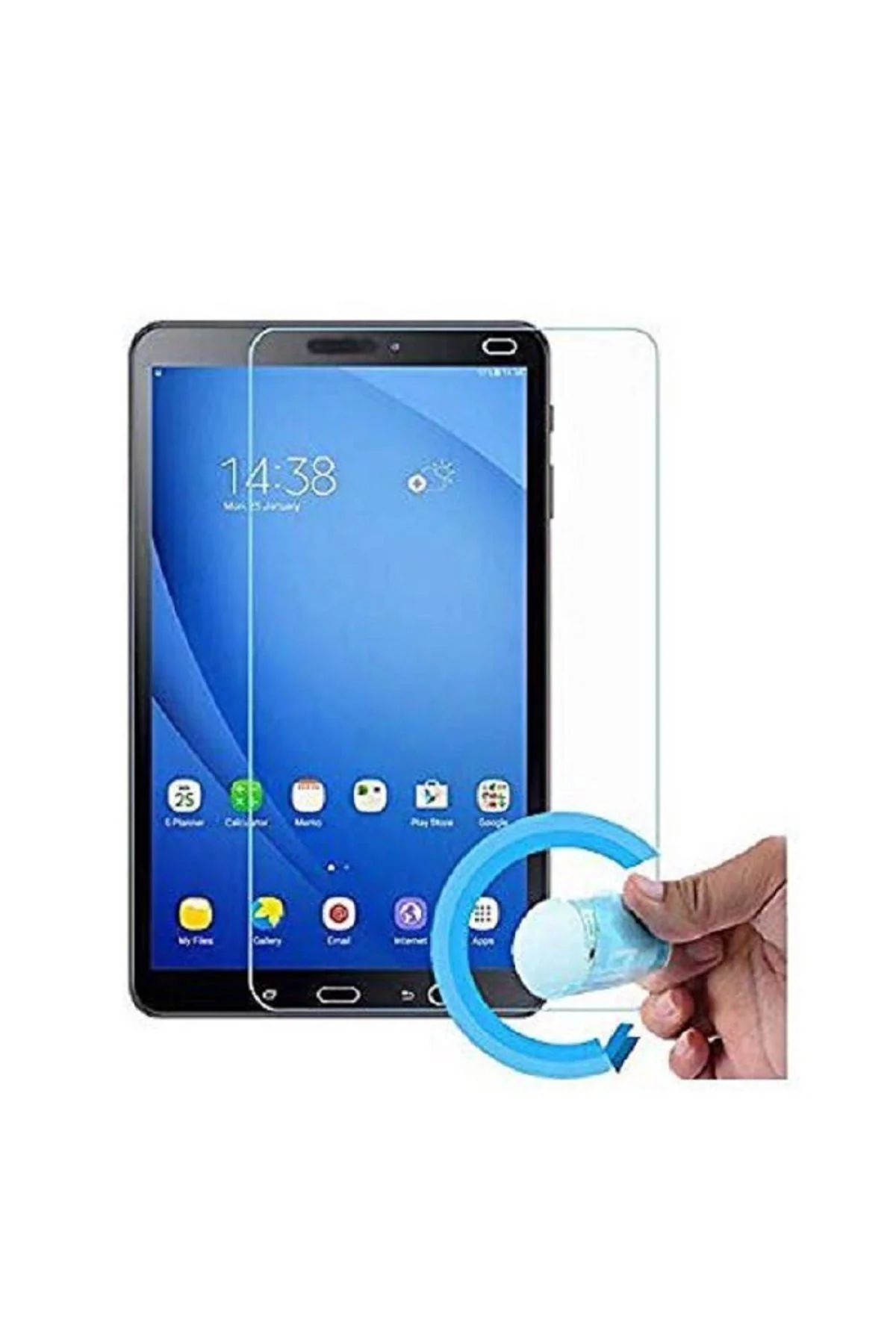 Samsung Galaxy P620 (2024) Uyumlu Nano Kırılmaz Çizilmez 9H Nano 