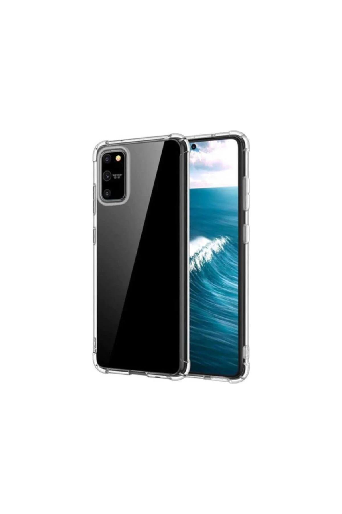 Samsung Galaxy S10 Lite Şeffaf Tank Silikon Kapak