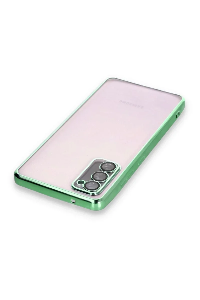 Samsung Galaxy S20 FE Kılıf Razer Lensli Silikon - Yeşil