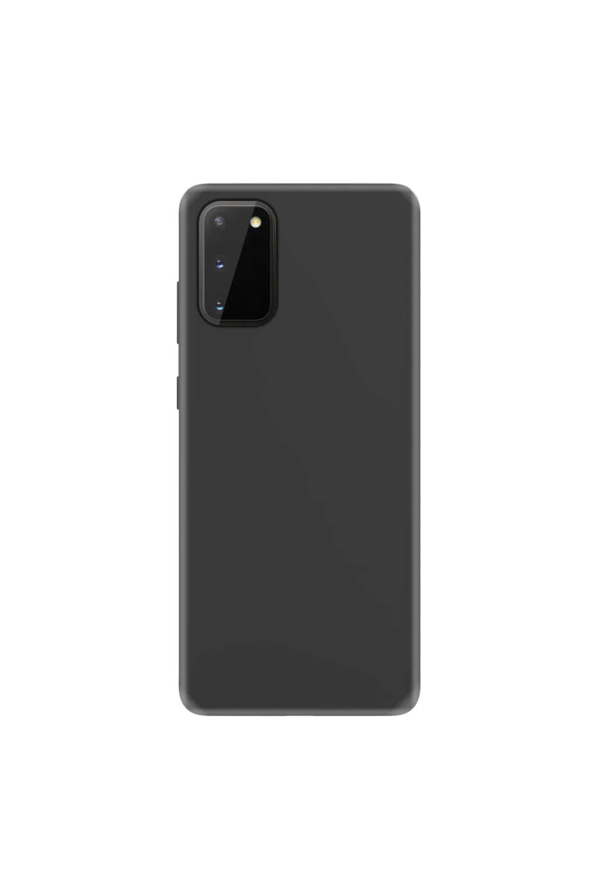 Samsung Galaxy S20 İnce Mat Silikon Kılıf Siyah Samsung Galaxy S20 İnce Mat Silikon Kılıf Siyah