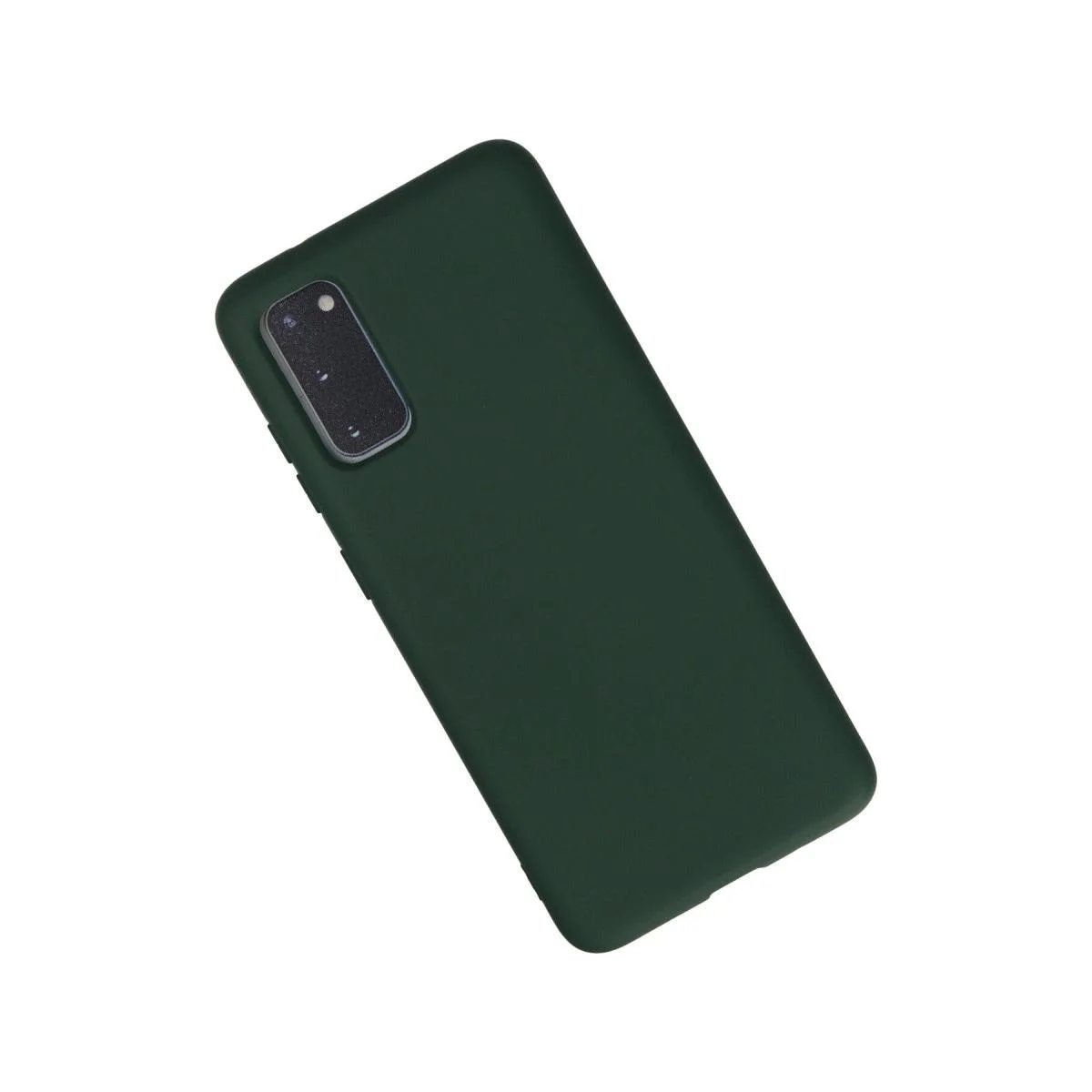 Samsung Galaxy S20 ile Uyumlu Nano İçi Kadife Silikon Kılıf - Koyu Yeşil Fiyatı, Yorumları ve Özellikleri