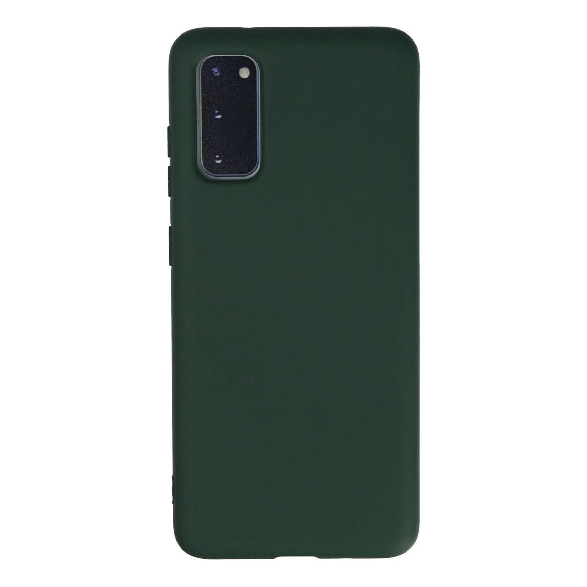 Samsung Galaxy S20 ile Uyumlu Nano İçi Kadife Silikon Kılıf - Koyu Yeşil Fiyatı, Yorumları ve Özellikleri