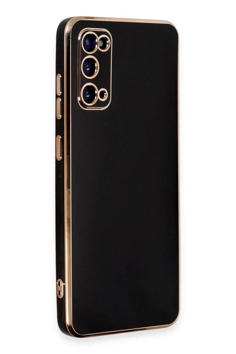 Samsung Galaxy S20 Kılıf Volet Silikon - Siyah Samsung Galaxy S20 Kılıf Volet Silikon - Siyah
