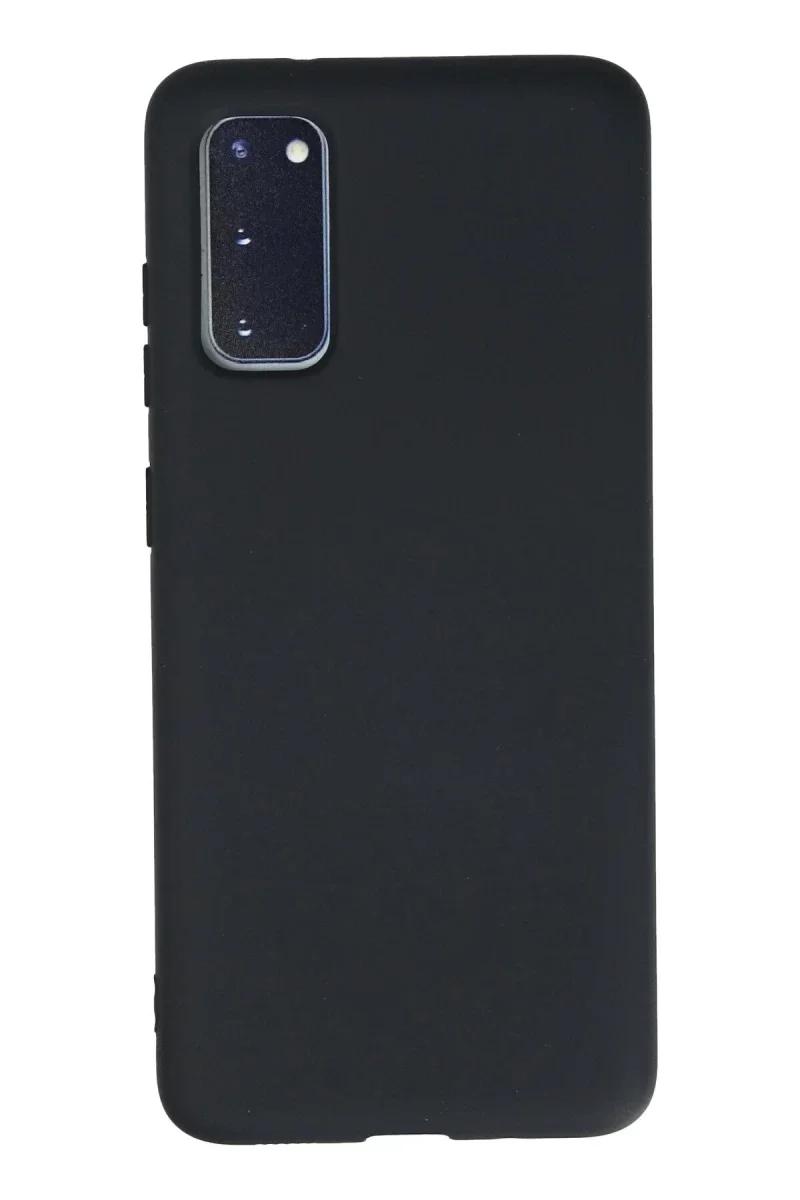 Samsung Galaxy S20 Kılıf Nano içi Kadife Silikon - Lacivert Samsung Galaxy S20 Kılıf Nano içi Kadife Silikon - Lacivert