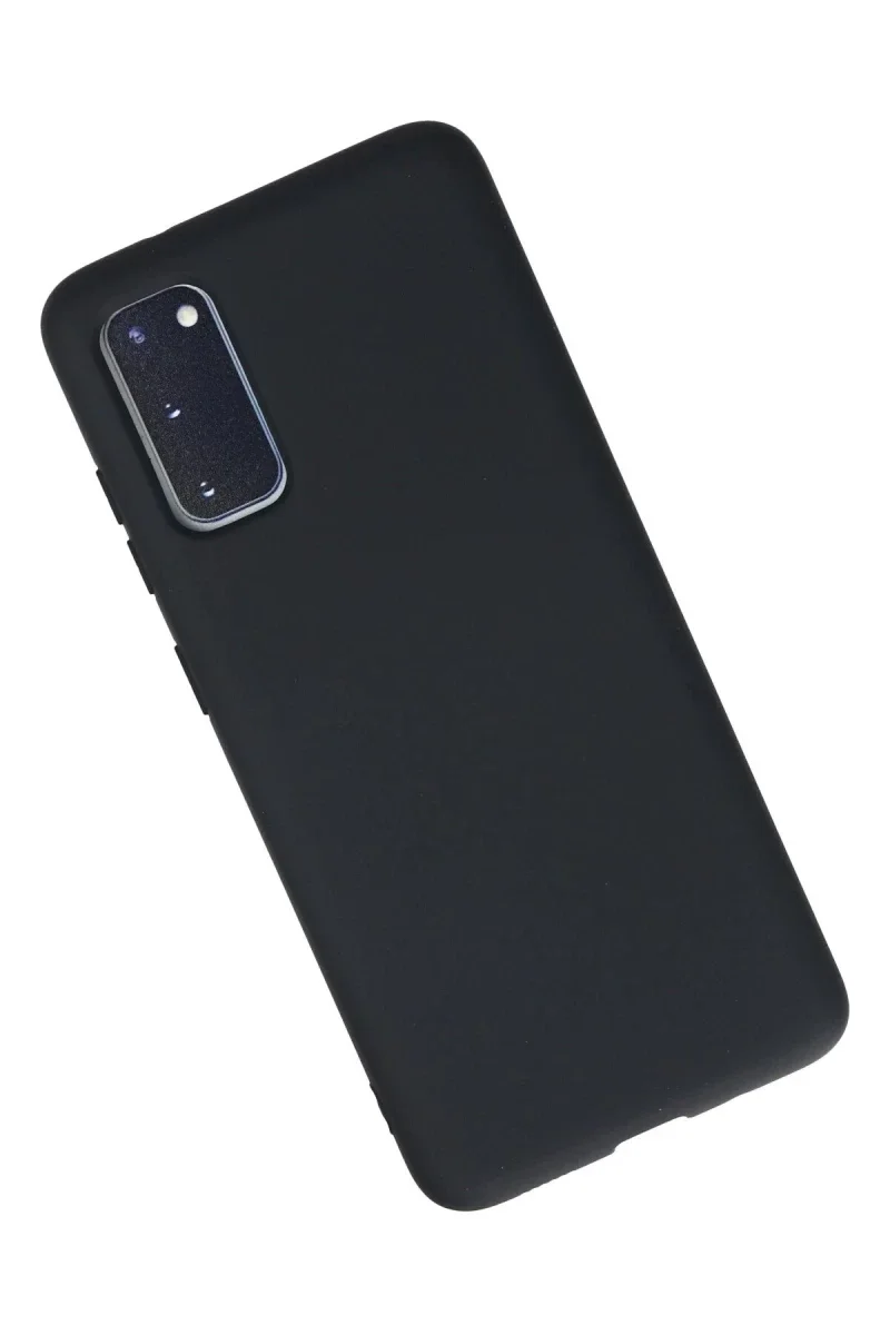 Samsung Galaxy S20 Kılıf Nano içi Kadife Silikon - Lacivert Samsung Galaxy S20 Kılıf Nano içi Kadife Silikon - Lacivert