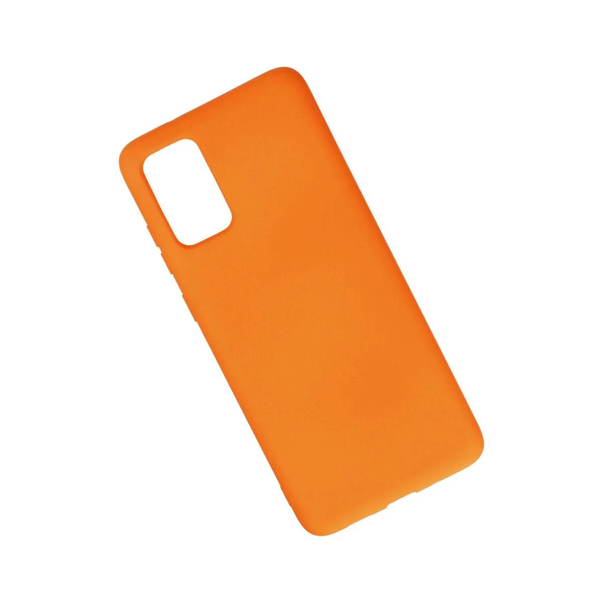 Samsung Galaxy S20 Plus ile Uyumlu Nano İçi Kadife Silikon Kılıf - Turuncu Samsung Galaxy S20 Plus ile Uyumlu Nano İçi Kadife Silikon Kılıf - Turuncu