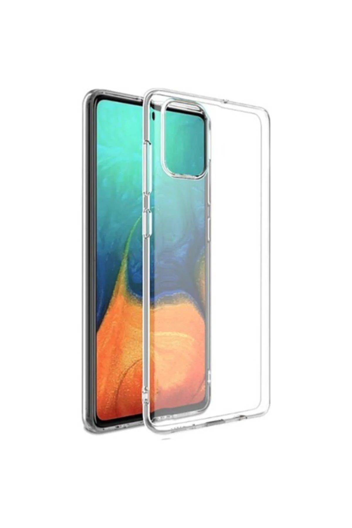 Samsung Galaxy S20 Premium Silikon Kılıf Şeffaf