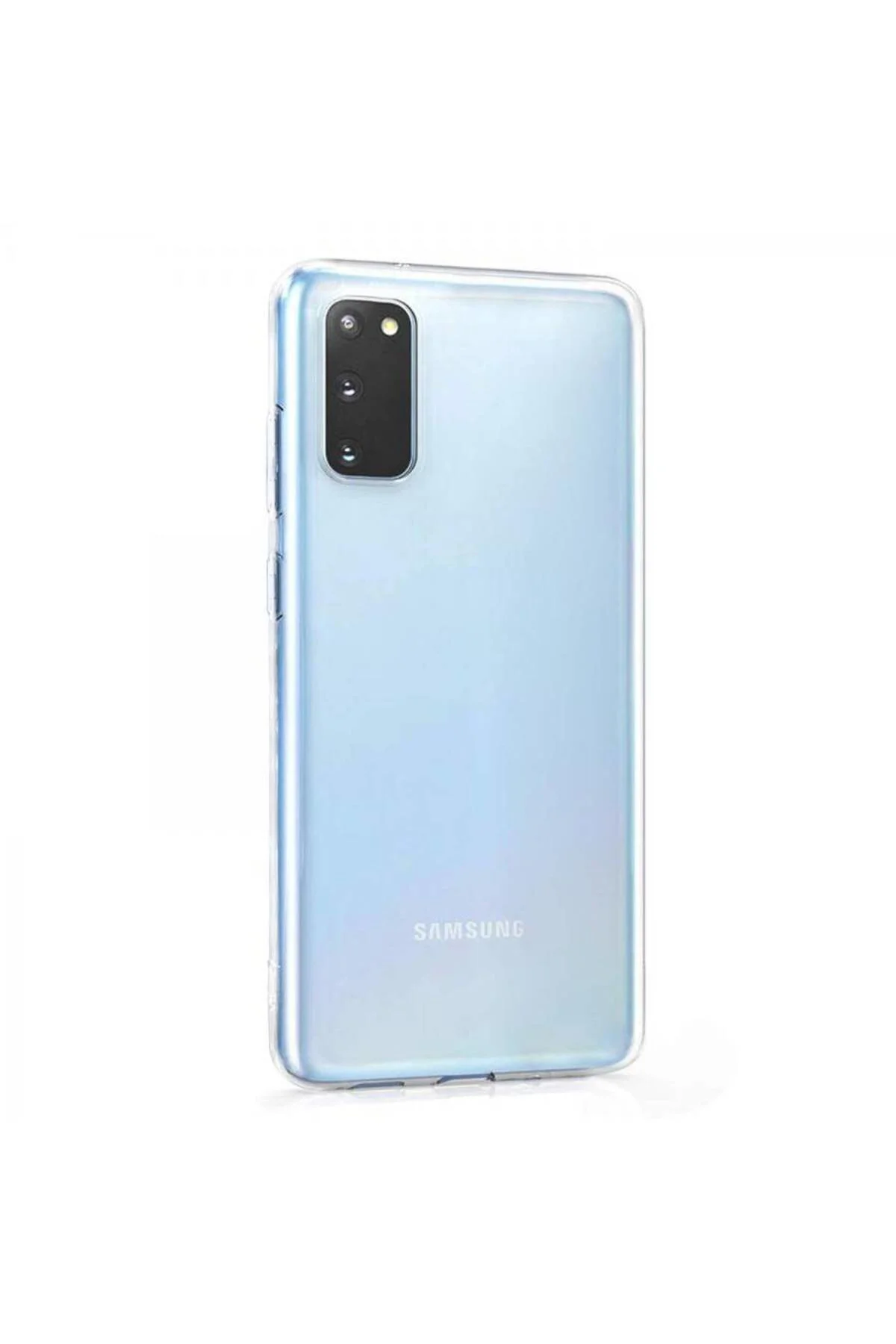Samsung Galaxy S20 Plus 2.0 MM Korumalı Silikon Kılıf Şeffaf