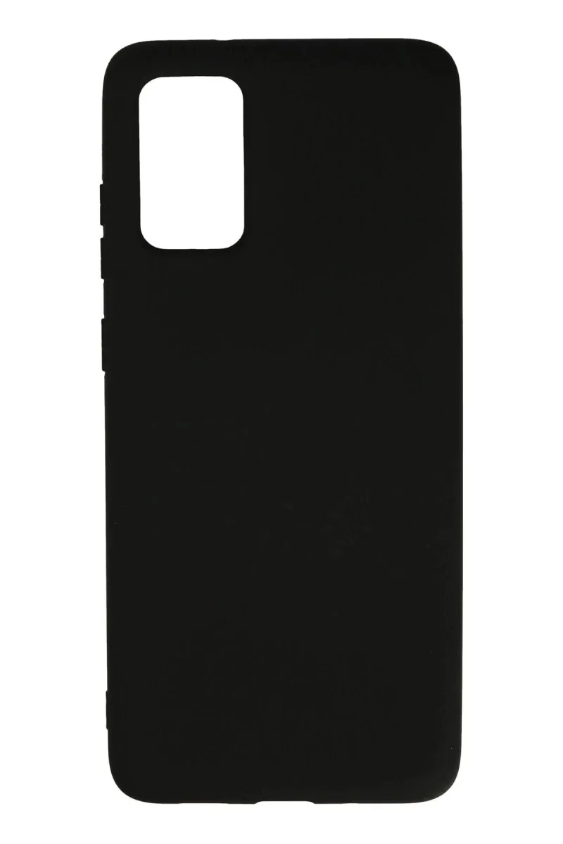 Samsung Galaxy S20 Plus Kılıf Nano içi Kadife Silikon - Siyah