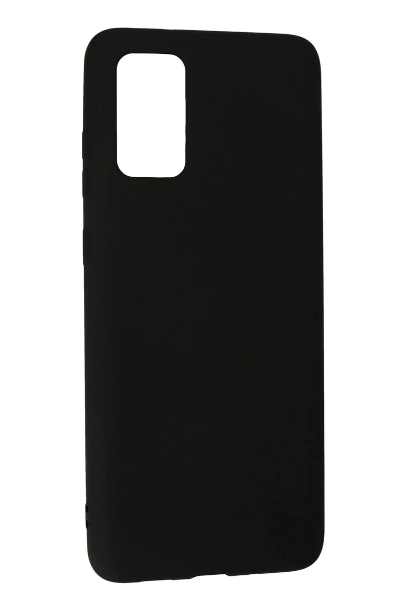 Samsung Galaxy S20 Plus Kılıf Nano içi Kadife Silikon - Siyah