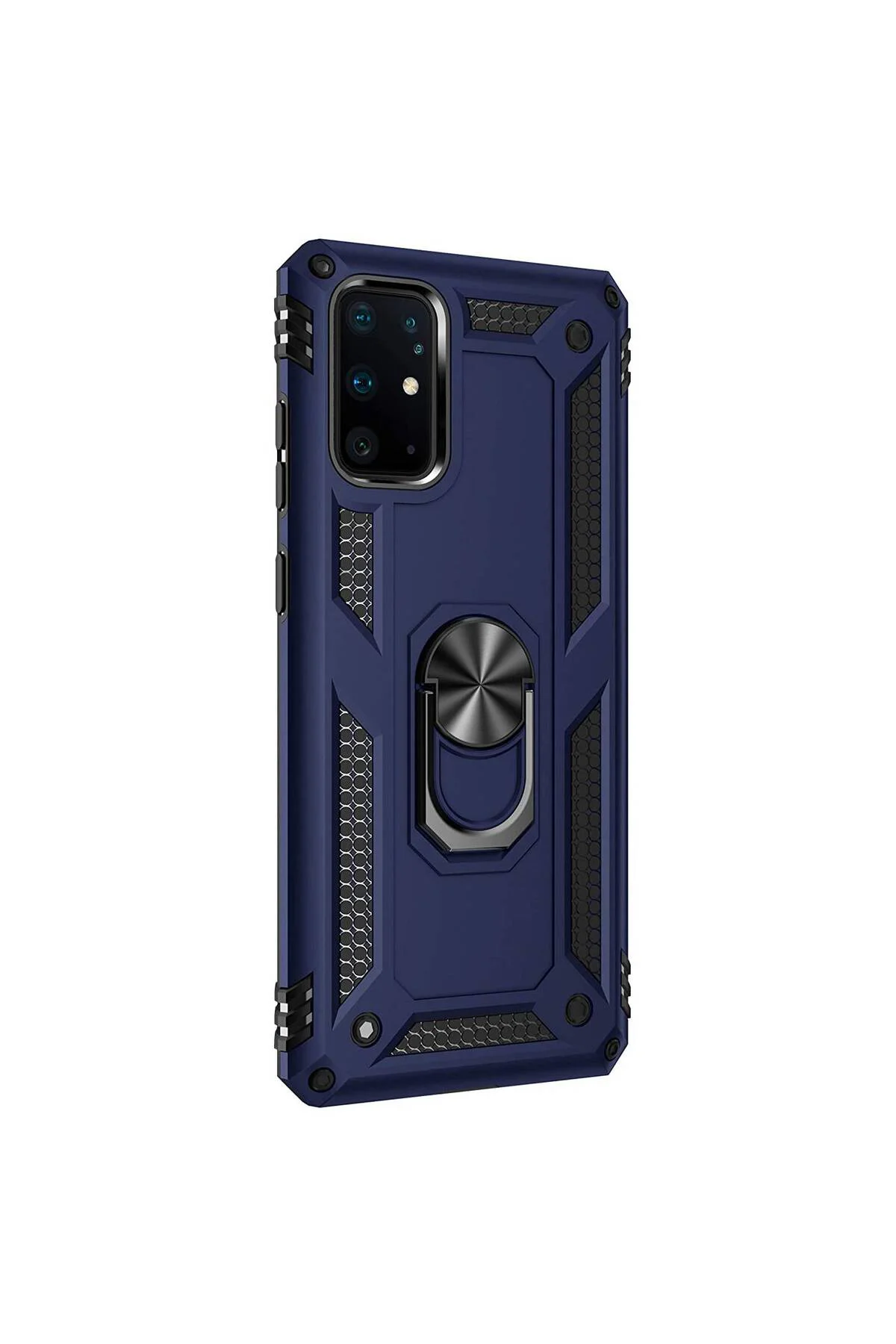 Samsung Galaxy S20 Plus Yüzüklü Tank Kılıf Lacivert