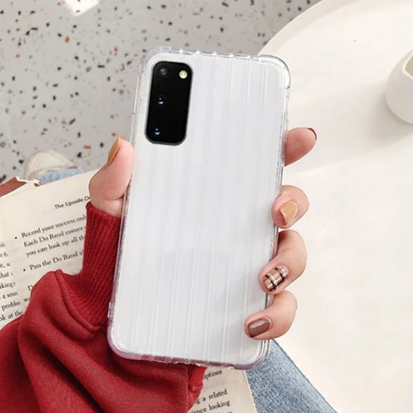 Samsung Galaxy S20 Trunk Lines İnce Silikon Kılıf - Darbeye Dayanıklı & Şık Koruma